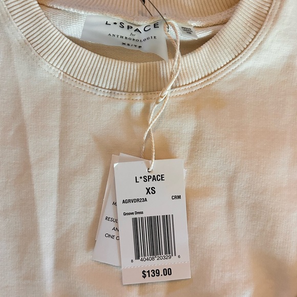 NWT L*Space Cream Long Sleeve Top - Picture 5 of 8